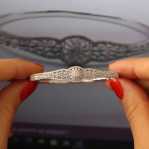 Bracelet Argent Rhodié garanti 2 soldeargent - 40%