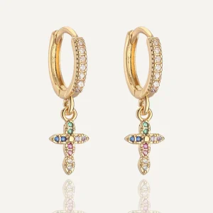 Boucles Croix Lumière