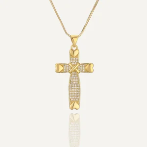 Collier Croix Tendresse