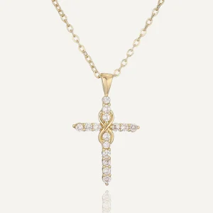 Collier Croix Fusion