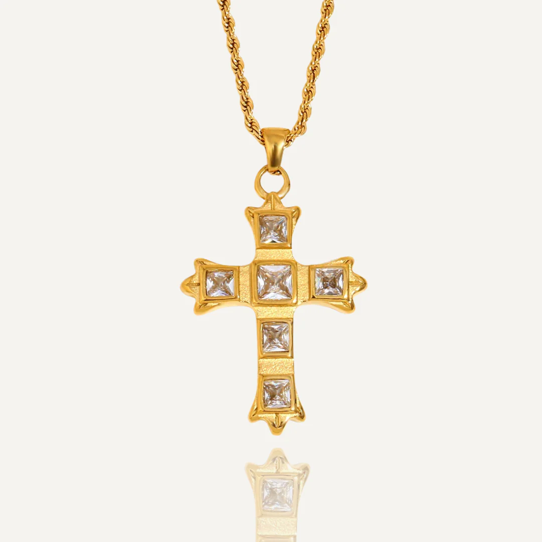 Collier Croix Royale