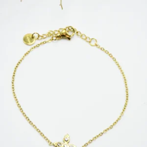 Bracelet Croix Dorée Divine