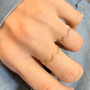 Bague ZIG ZAG