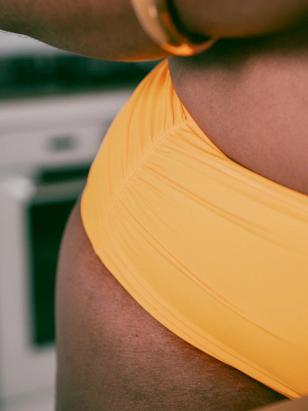 ALLEGRIA - Bas taille haute froncé – Image 2