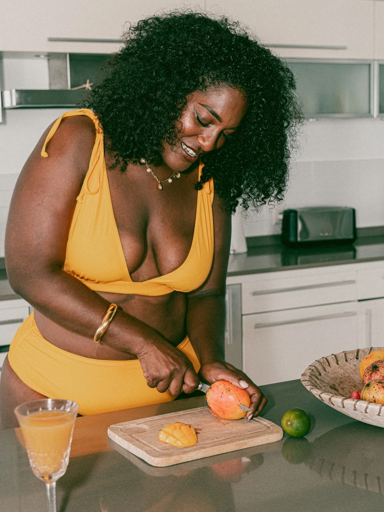 ALLEGRIA - Bas taille haute froncé