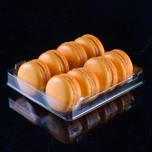 Alvéole 8 macarons 45mm cristal