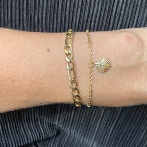 Bracelet double chaine MEREDITH