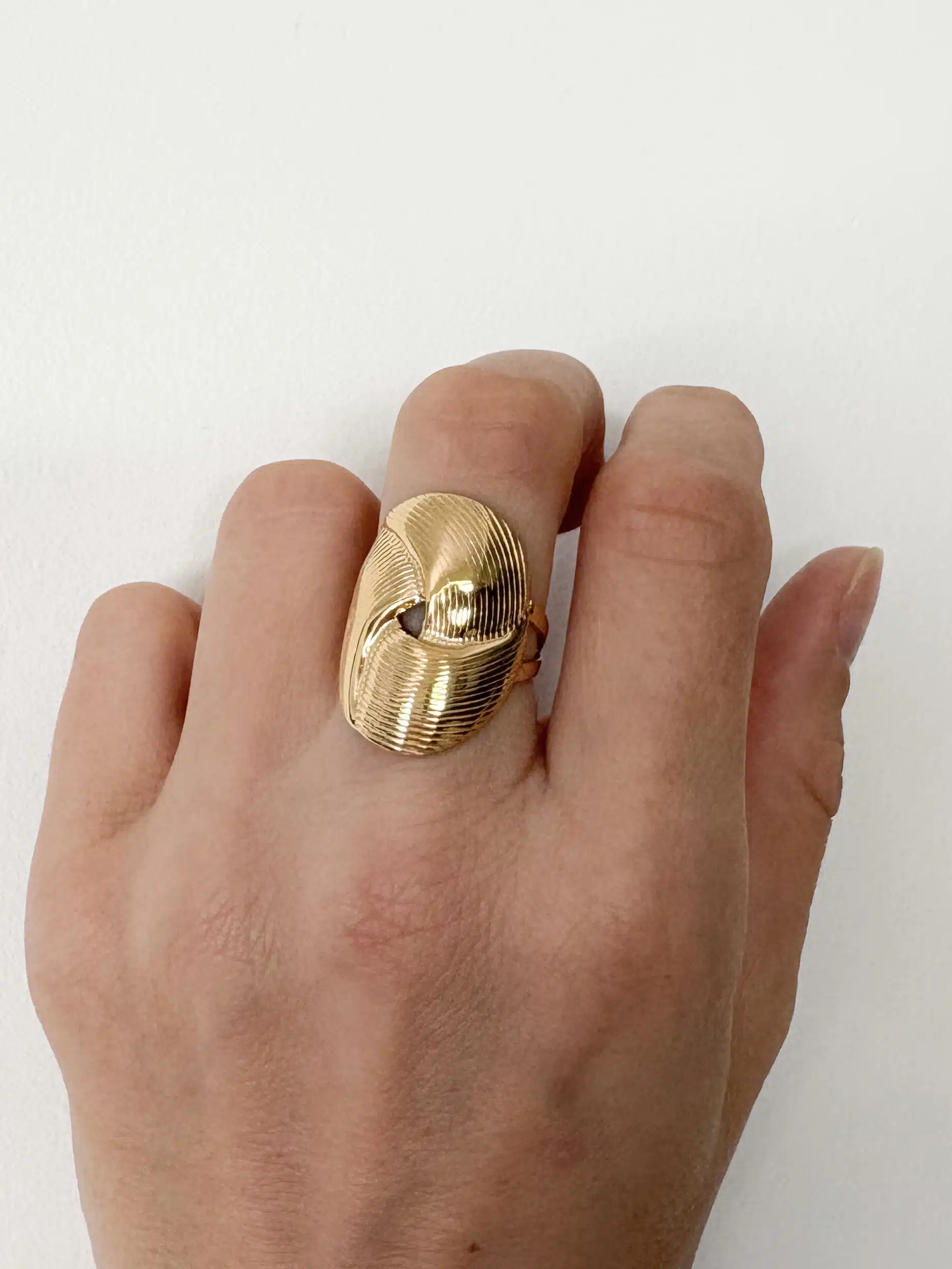 Bague CALLIE – Doré – Image 2