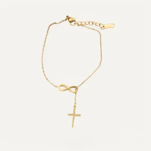 Bracelet Croix et Infini