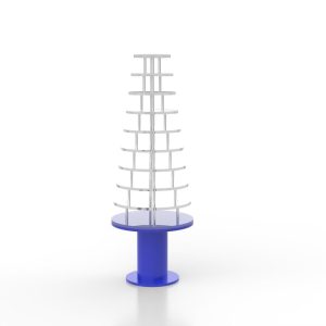 Support de présentation – Boîte Bleue