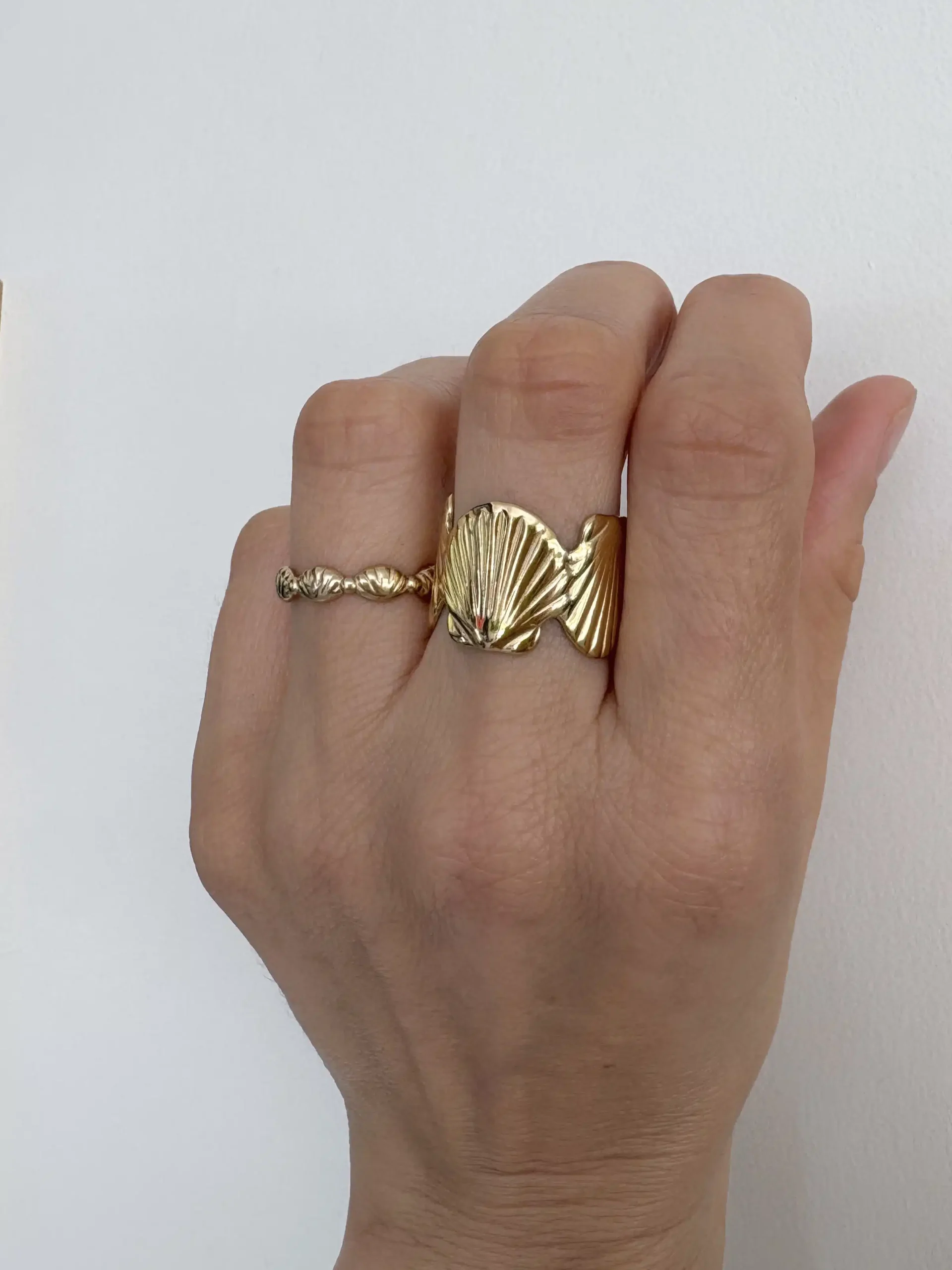 Bague OCEAN INDIEN – Doré – Image 2