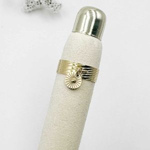 Bague PAMPILLE RONDE – Doré