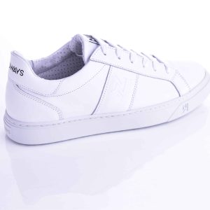 Maël – Basket De Travail En Cuir (Sans Embout) – Blanc Ou Noir