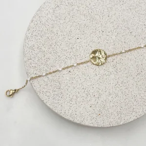 Bracelet MAJO – Doré & Blanc