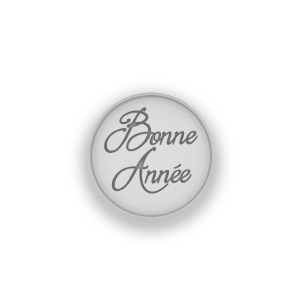 Tampon poudré Bonne Année