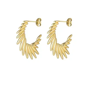 Boucles d&rsquo;oreilles EPIA – Doré