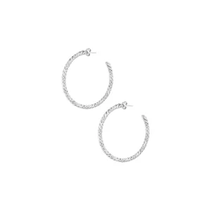 Maxi créoles MAX – Argenté