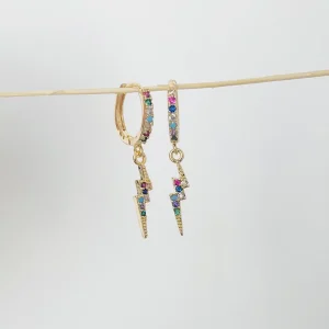 Boucles d&rsquo;oreilles ECLAIR SHINE – Multicolore
