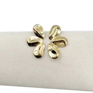 Boucles d&rsquo;oreilles FLOWER – Doré