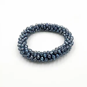 Bracelet chouchou FANNY – Bleu