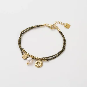 Bracelet MAWA – Doré & Noir