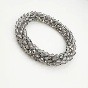 Bracelet chouchou FANNY – Argent