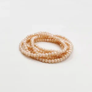 Collier RACHEL – Rose pâle