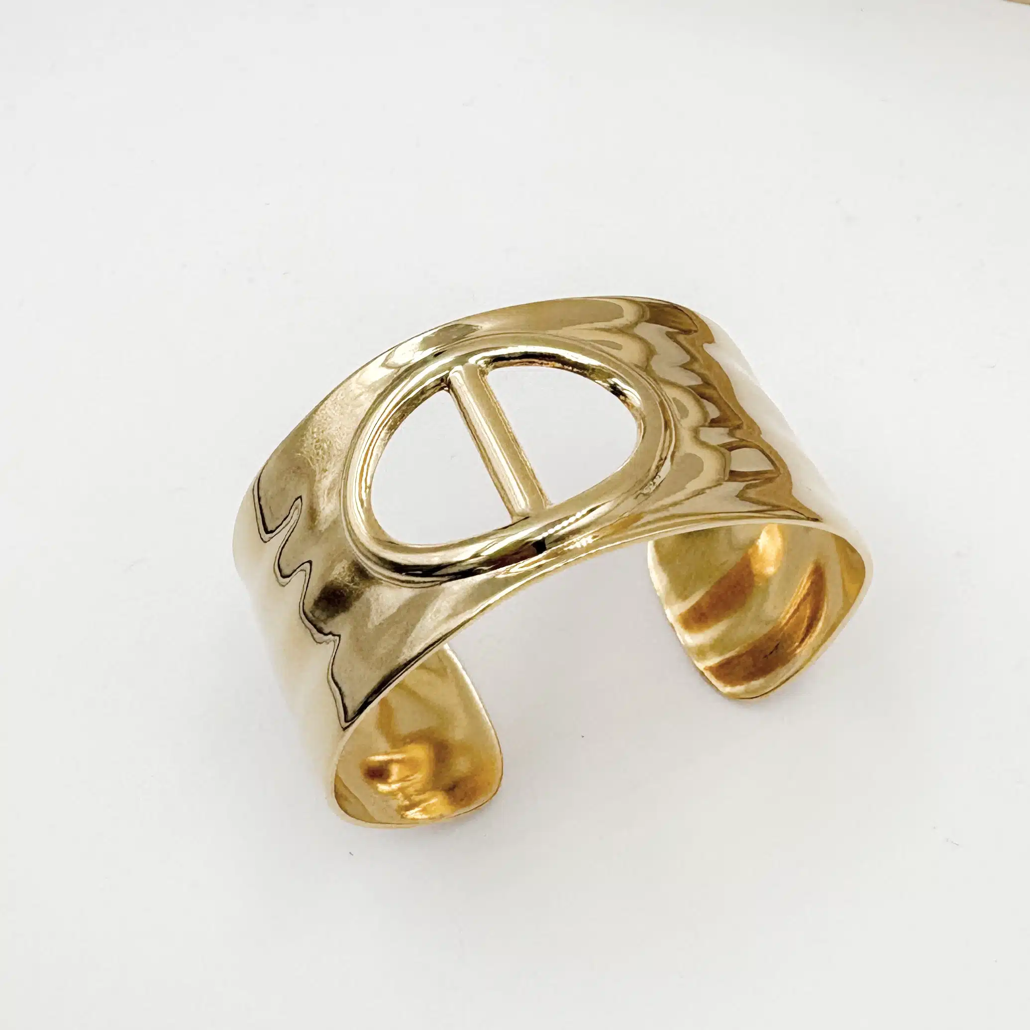 Jonc GRAIN DE CAFÉ – Doré