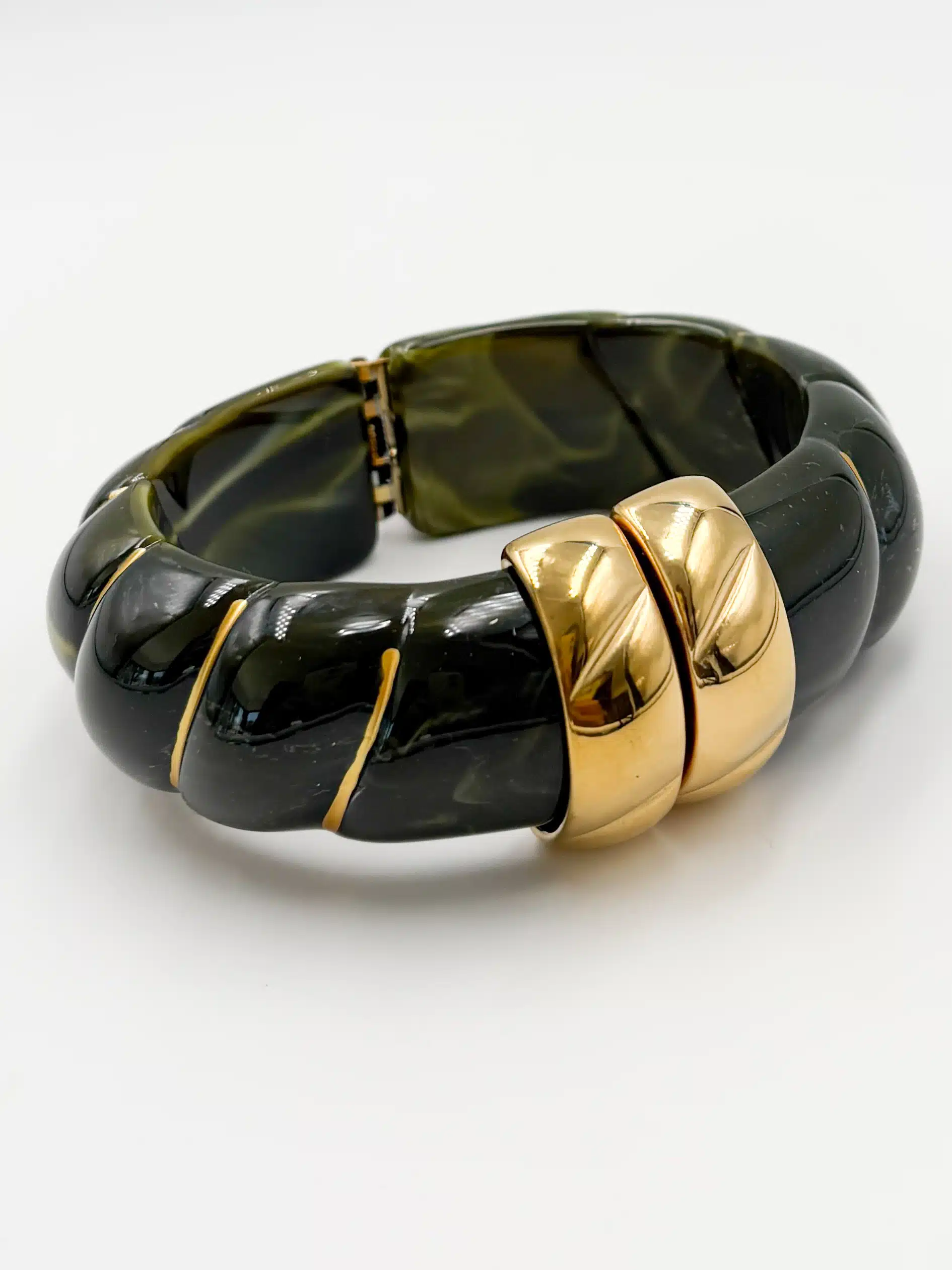 Bracelet Charlie – Doré & Kaki