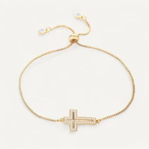 Bracelet Croix Élégance Intemporelle