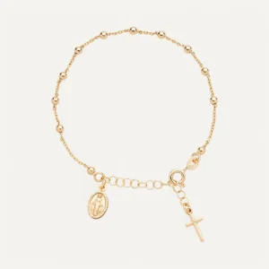 Bracelet Croix Vierge Marie
