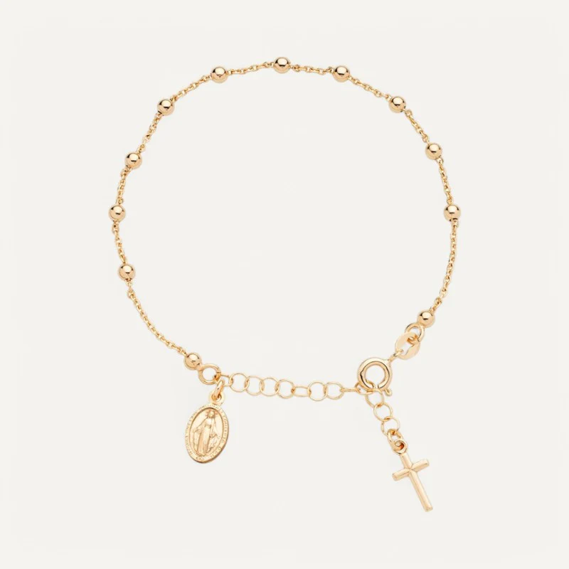 Bracelet Croix Vierge Marie