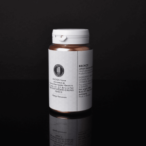 Poudre bronze sans dioxyde de titane