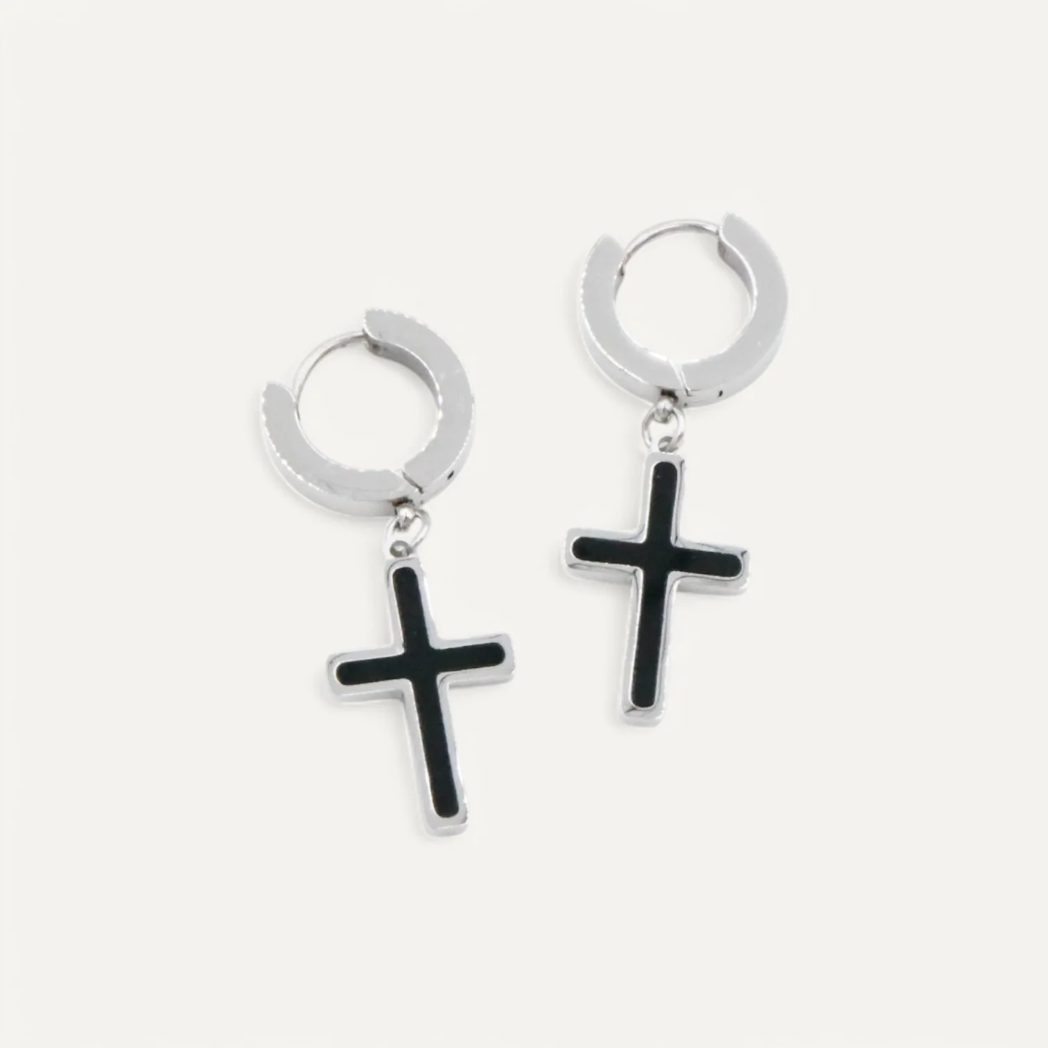 Boucles d’Oreilles Croix - Élégance – Image 7