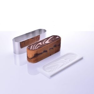 Insert Marbré silicone pour oblong