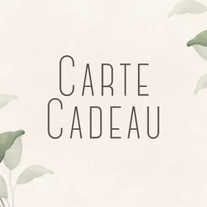 Carte Cadeau – Bijoux en acier inoxydable