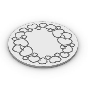 Chablon Coeur Couronne « expert »