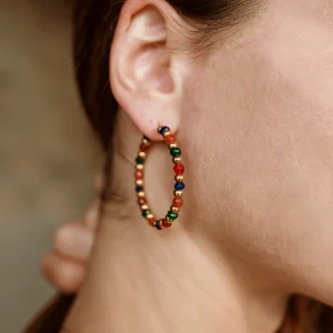 Créoles Masha - Multi-pierres