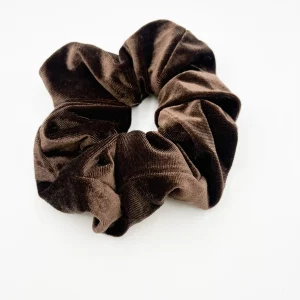 Chouchou VELOURS – Marron