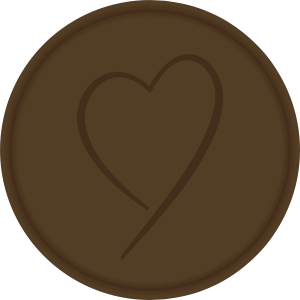 Tampon en métal Coeur