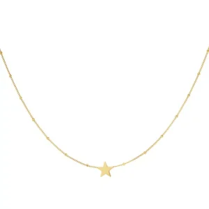 Collier PETITE ETOILE – Doré