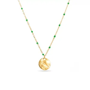 Collier MAJO – Vert émeraude