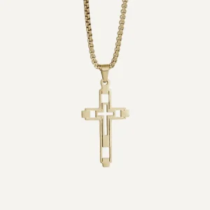 Collier Croix Baroque