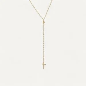 Collier Croix en Acier