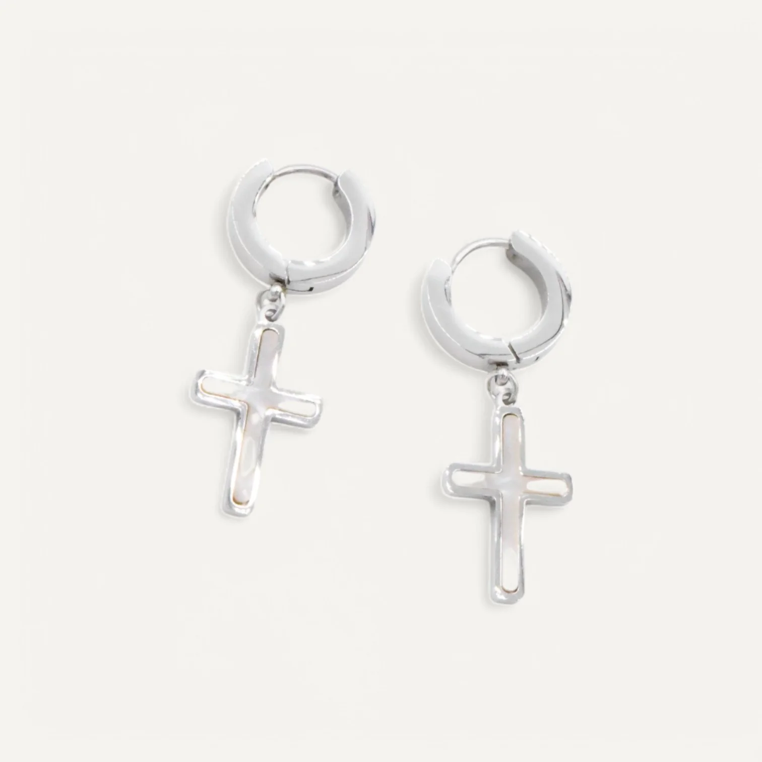 Boucles d’Oreilles Croix - Élégance – Image 5