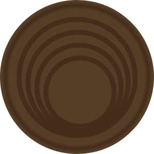 Tampon en métal Dégradé de ronds