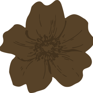 Tampon en métal Églantine découpoir