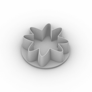 Emporte-pièces Moule Fleur de coeur