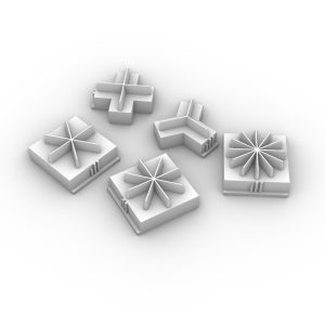 Tampon chocolat Croix