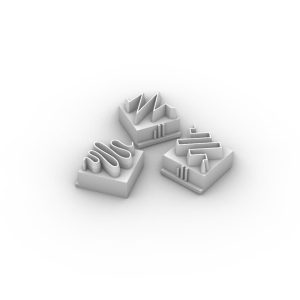 Tampon chocolat Zigzag